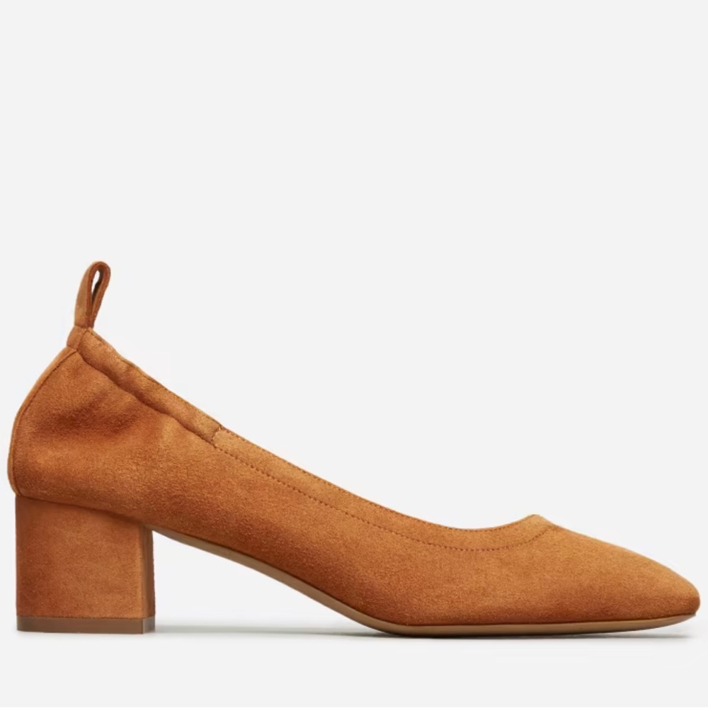 Everlane suede Day Heel